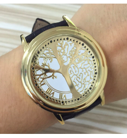 Montre Ramo White & Gold